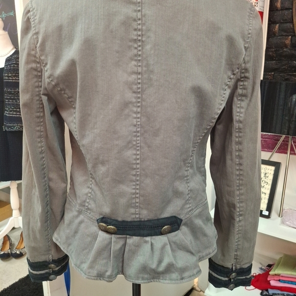 Juicy Couture military style jacket Size Med - Picture 4 of 9